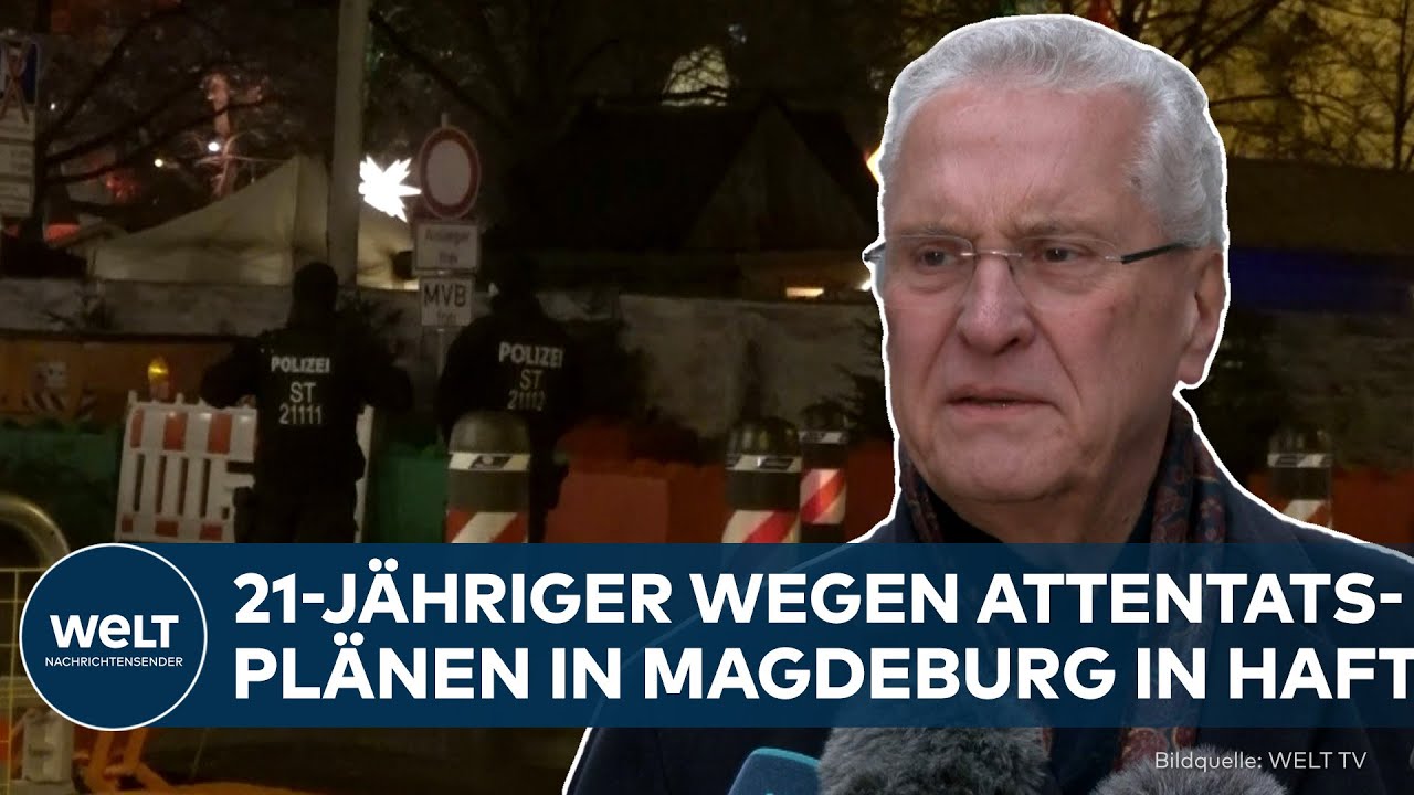 MAGDEBURG: „Mögliche islamistische Motivation“ – 21-Jähriger wegen Anschlagsplänen in Haft!