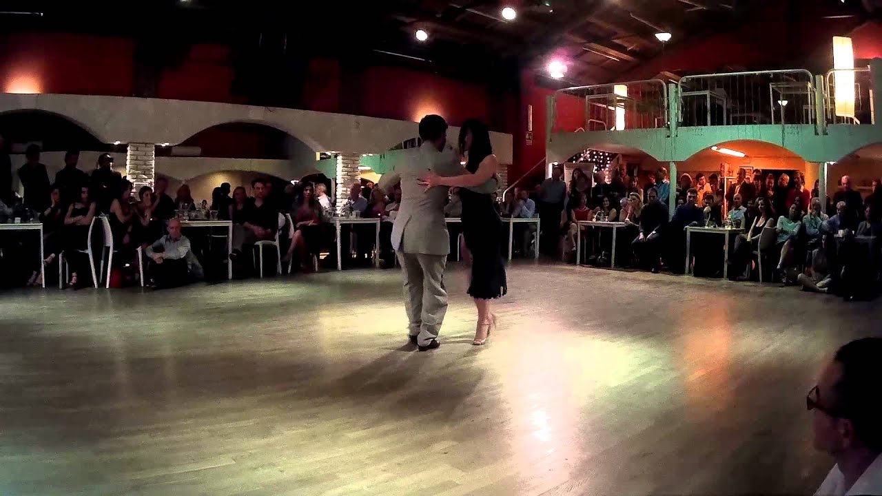 Cristhian Sosa Y Melina Mouriño - La Cicatriz - Barrio Tango - Roma 20/02/2015