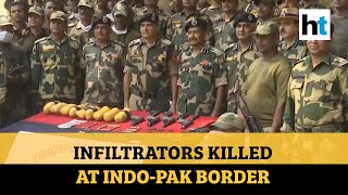 BSF shoots down 5 infiltrators at India-Pakistan border in Punjab, arms recovered | DOWNLOAD THIS VIDEO IN MP3, M4A, WEBM, MP4, 3GP ETC