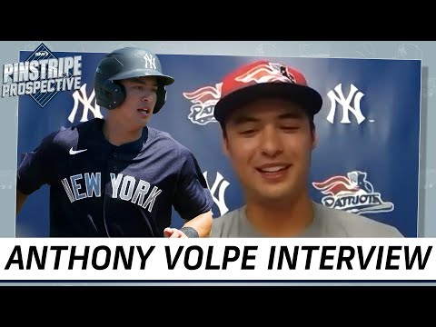 Anthony Volpe talks approach at the plate, improved throwing arm | Pinstripe Prospective | SNY