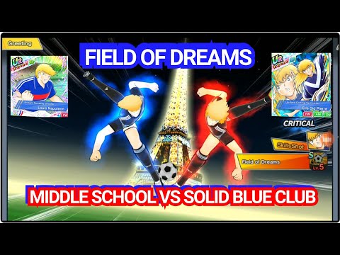 [FRIENDLY MATCH] VS SLYPHARION. MIDDLE SCHOOL VS SOLID BLUE CLUB. CAPTAIN TSUBASA DREAM TEAM