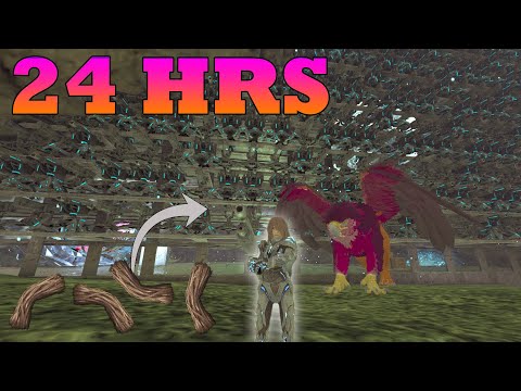 I Spent 24 Hours On A Fibercraft Server! This is what Happened... | Ark PvP
