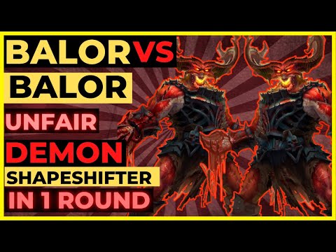 PATHFINDER: WOTR - BALOR vs BALOR - Threshold KHORRAMZADEH on Unfair in 1 Round! - DEMON