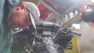 Harley Davidson Chrome switch cap installation