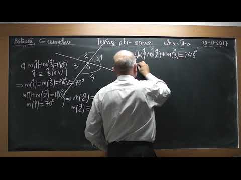 2/3 Lectia 1605 Clasa 6 - Unghiuri adiacente Suplementare Complementare Unghiuri opuse la varf