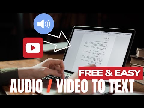 Transcribe Audio or Video to Text For Free  | Best AI Transcription Software 2025