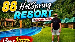 88 HotSpring Resort in Calamba Laguna Vlog + Hotel Review #hotspring #laguna 