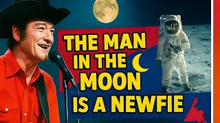 Stompin Tom Conners.   "The Man in the Moon is a Newfie " . Released 1971.