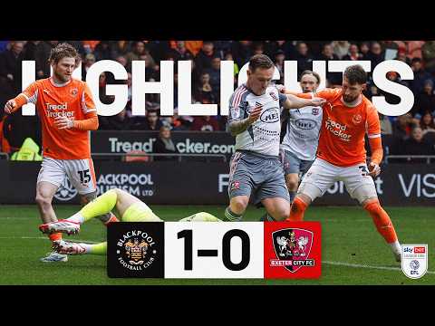 FC Blackpool 1-0 FC Exeter City 