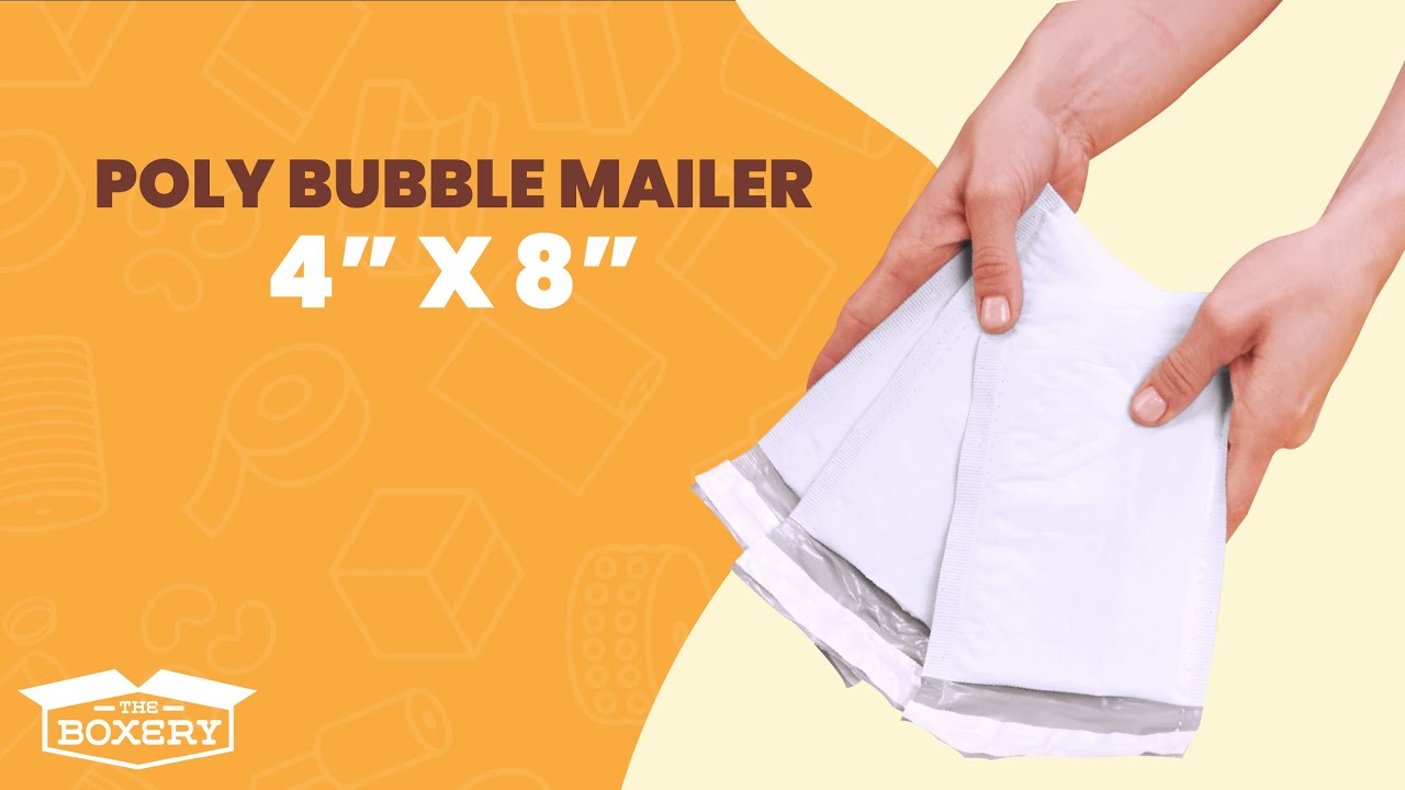 Youtube Video LUX Poly Bubble Mailers #000 500 Qty