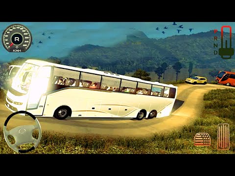 Offroad Bus Driving Game - Uphill Transit Bus Driver Simulator - Android GamePlay #2