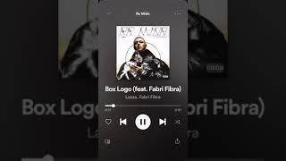 Lazza feat fabri fibra - box logo
