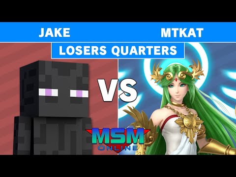 MSM Online 53 - Iluz | Jake (Enderman) Vs. Mtkat (Palutena) - Losers Quarters