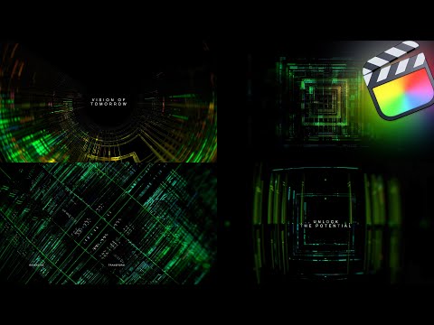 Technology Modular Template for Final Cut Pro — MotionVFX