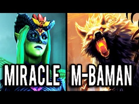 Dota 2 Kiev Major Power of 18k MMR Miracle- [Death Prophet] & Matumbaman [Lycan] JUST PUSH!