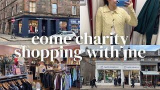 Tour of Stockbridge's Charity Shops |Thrift Shopping in Edinburgh