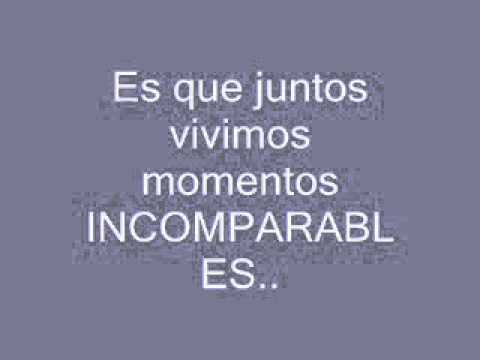 Incomparable - Abel Pintos (con letra)