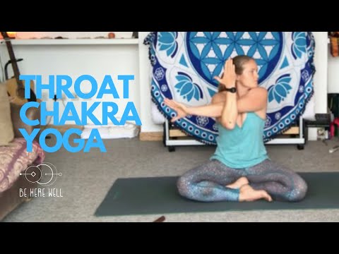 Throat Chakra Yoga | 60 minute flow | Be Here Well