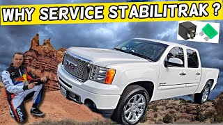 WHY SERVICE STABILITRAK WARNING GMC SIERRA 2007 2008 2009 2010 2011 2012 2013