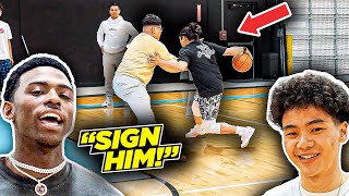 Ballislife Staff SHOCKS Frank Nitty & BIL WCS in 1v1 King of The Court