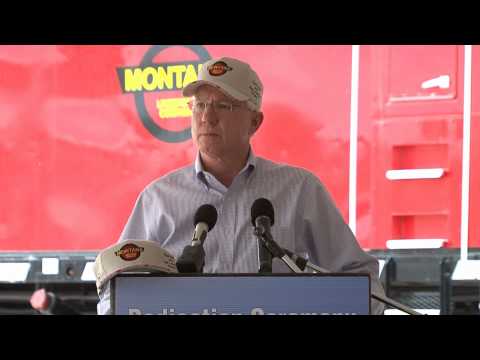 Montana Limestone Company truck dump and rail load out dedication