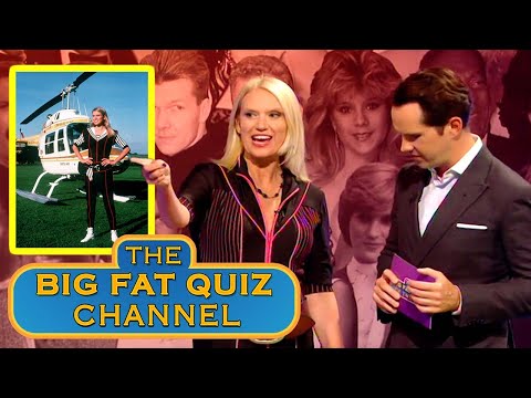 Anneka Rice, Where's Your Helicopter? | Big Fat Quiz of the 80s