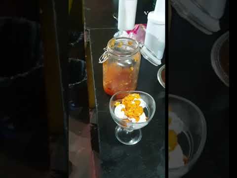 Mango melva dessert #cake #food