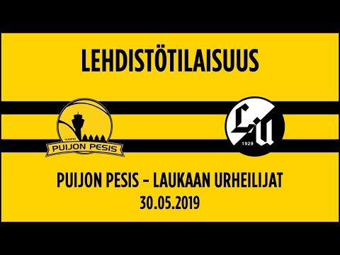 30.05.2019 Lehdistötilaisuus Puijon Pesis - Laukaan Urheilijat