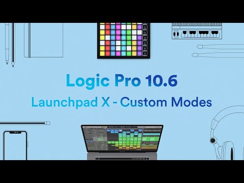 Launchpad X with Logic Pro - Custom Modes // Novation