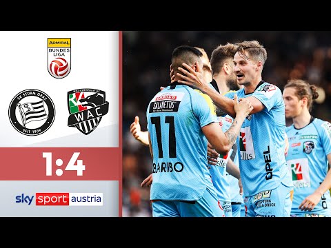 Furios! WAC stürmt zum Sieg! | SK Sturm - Wolfsberger AC | Highlights - ADMIRAL Bundesliga