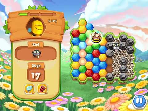 Bee Brilliant Blast 32 - No Boosters (by match3news.com)