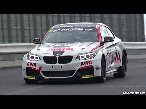 BMW M235i Racing Exhaust Sound at the Nürburgring
