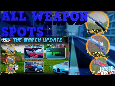 ALL Secret Weapons Locations [Sniper Update Jailbreak]