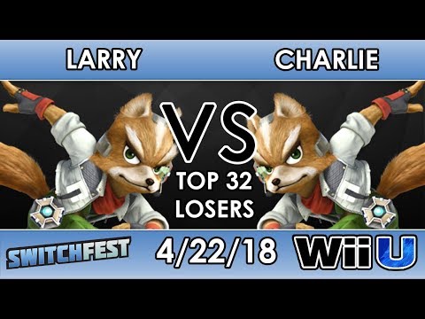 Switchfest - MSF | Larry Lurr (Fox) VS Charlie (Fox) - Smash 4 - Top 32 - Losers Round 4