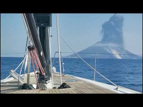 July 3, 2019 ~ Stromboli Exploding ~ Stromboli Volcano, Sicilia, Italy ~ Via Bella Sicilia