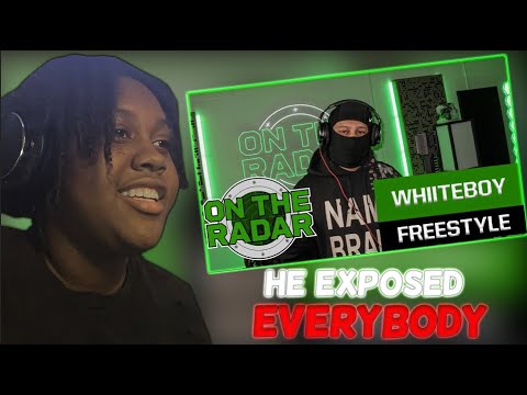 WHO IS HE??!!! - THE WHIITEBOY - ON THE RADAR FREESTYLE | Reaction