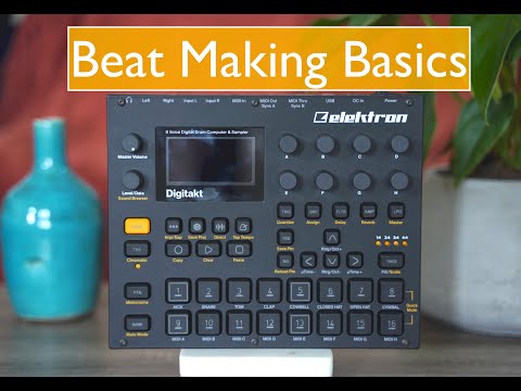 Digitakt Tutorial : making a beat using stock samples