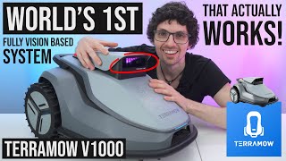 2025's Best Vision Only Lawn Mower! - TerraMow V1000 Review & Test (Simplest Smart Mower Ever)