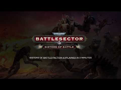 Warhammer 40,000: Battlesector - Sisters of Battle in 2 minutes