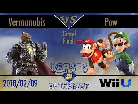 BotE 8 - Vermanubis (Ganondorf) vs. Pow (Luigi, Diddy) Grand Finals - Smash 4