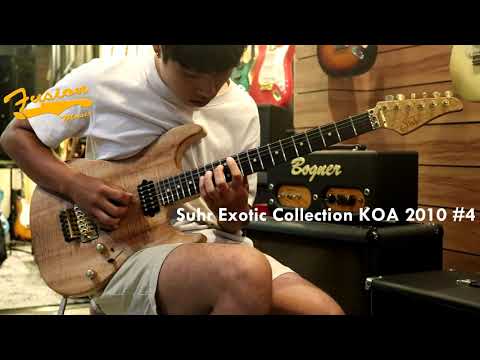 Review Suhr Exotic Collection KOA 2010 #4 By Fusion Music
