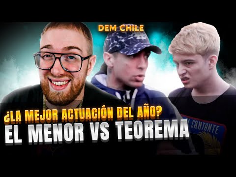 THE BEST PERFORMANCE OF THE YEAR? | EL MENOR VS TEOREMA DEM CHILE EXHIBITION BATTLE