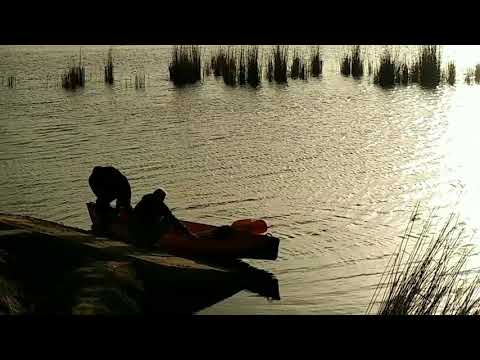 Каркасно-надувная байдарка Neris. Первый спуск на воду