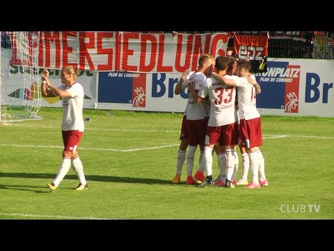 Trainingslager Natz   Testspiel gegen Inter
