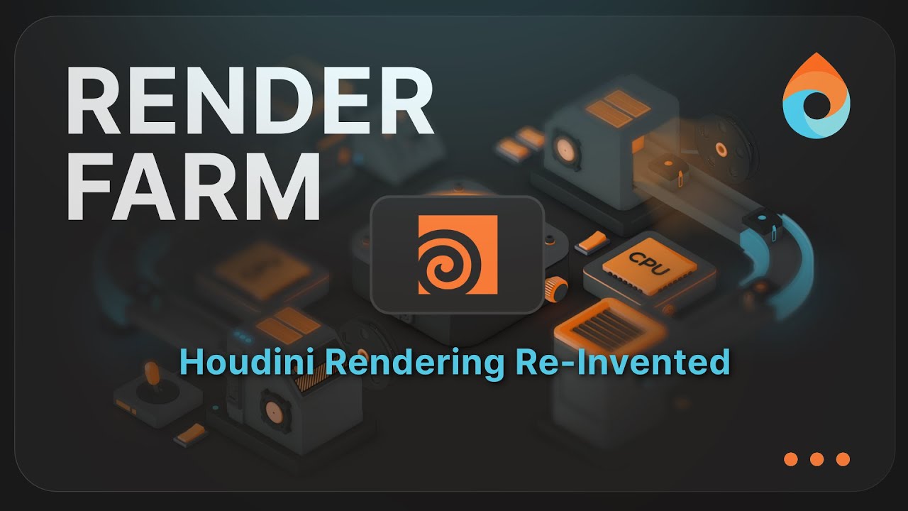 Official Houdini Render Farm | Drop & Render x SideFX