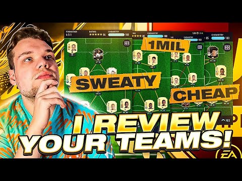 I RATE YOUR SQUAD BUILDERS FOR FUT CHAMPS! #VENNYREVIEWS! EP.7 #FIFA21 ULTIMATE TEAM