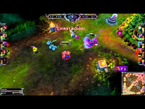 Lee Sin outplay - tower dive