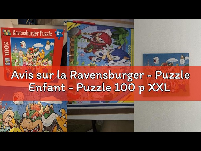 Vídeo relacionado con Ravensburger - Puzzles XXL Super Mario | Puzzle 6 Años O Más | Regalo Niño 6 Años O Más De 100 Piezas | Rompecabezas Niños De 36 X 49 Cm | Ravensburger Puzzle