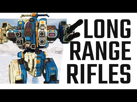 Long Range Rifles - Quad LB2-X Rifleman Build - Mechwarrior Online The Daily Dose #1313