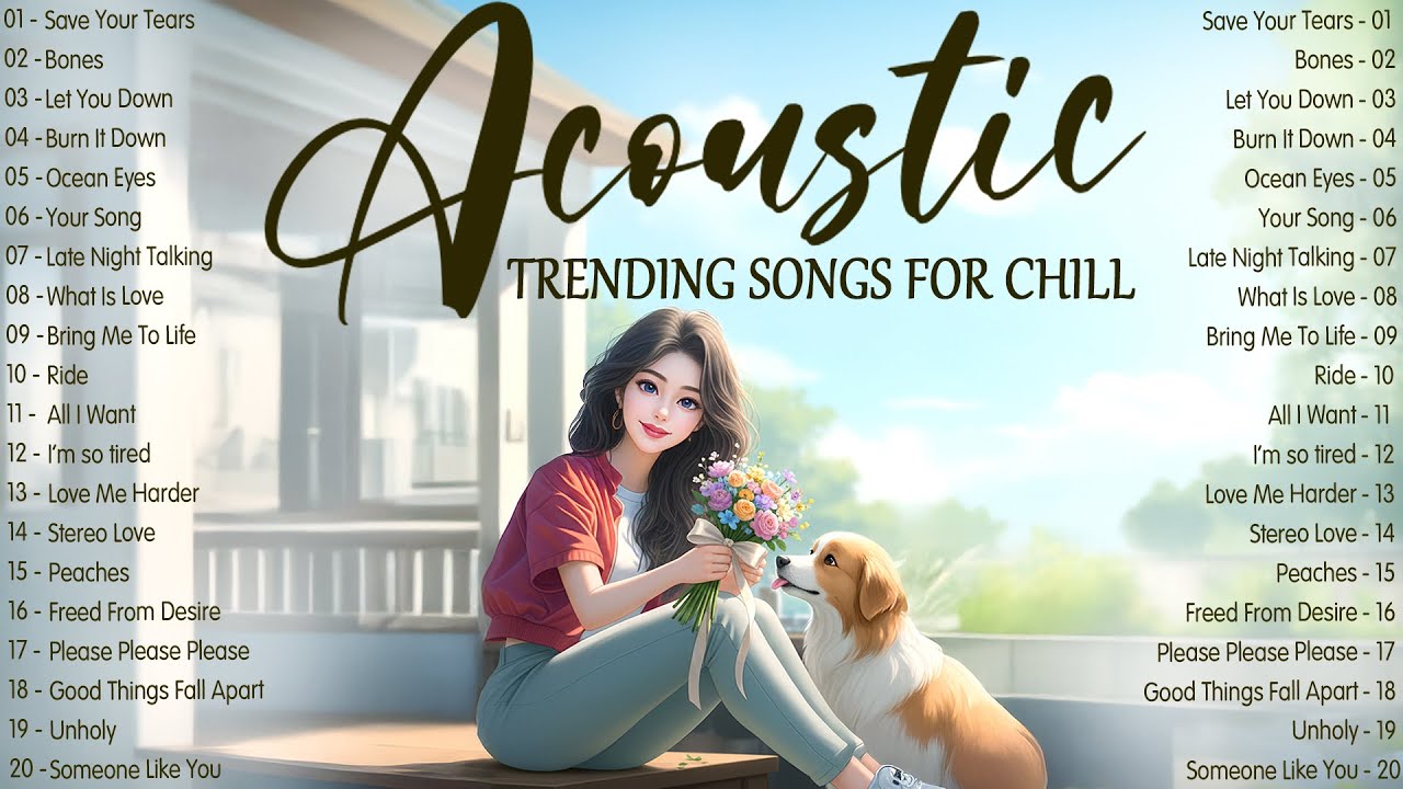Trending Acoustic Songs with Lyrics 🍃 Soft Music 2026 New Songs for Chill